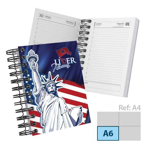 Agenda 2024 com capa